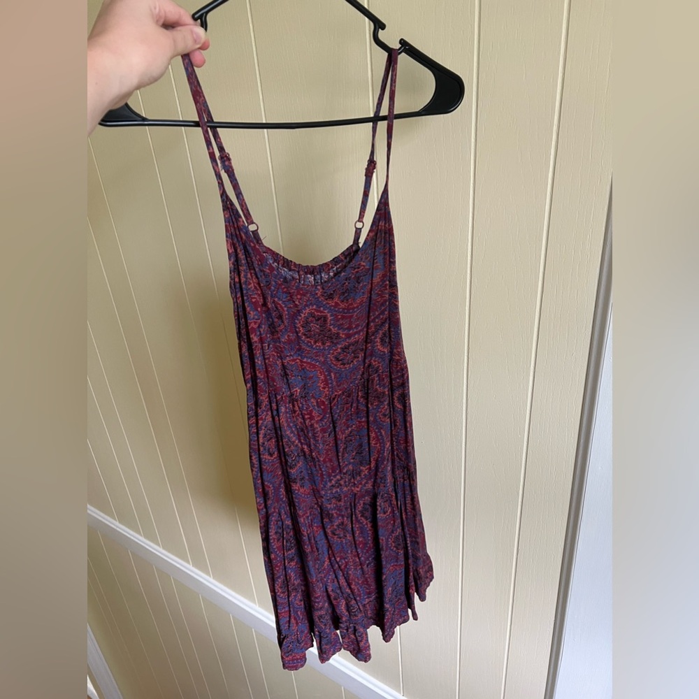 Mossimo Supply Co Medium dress burgundy paisley